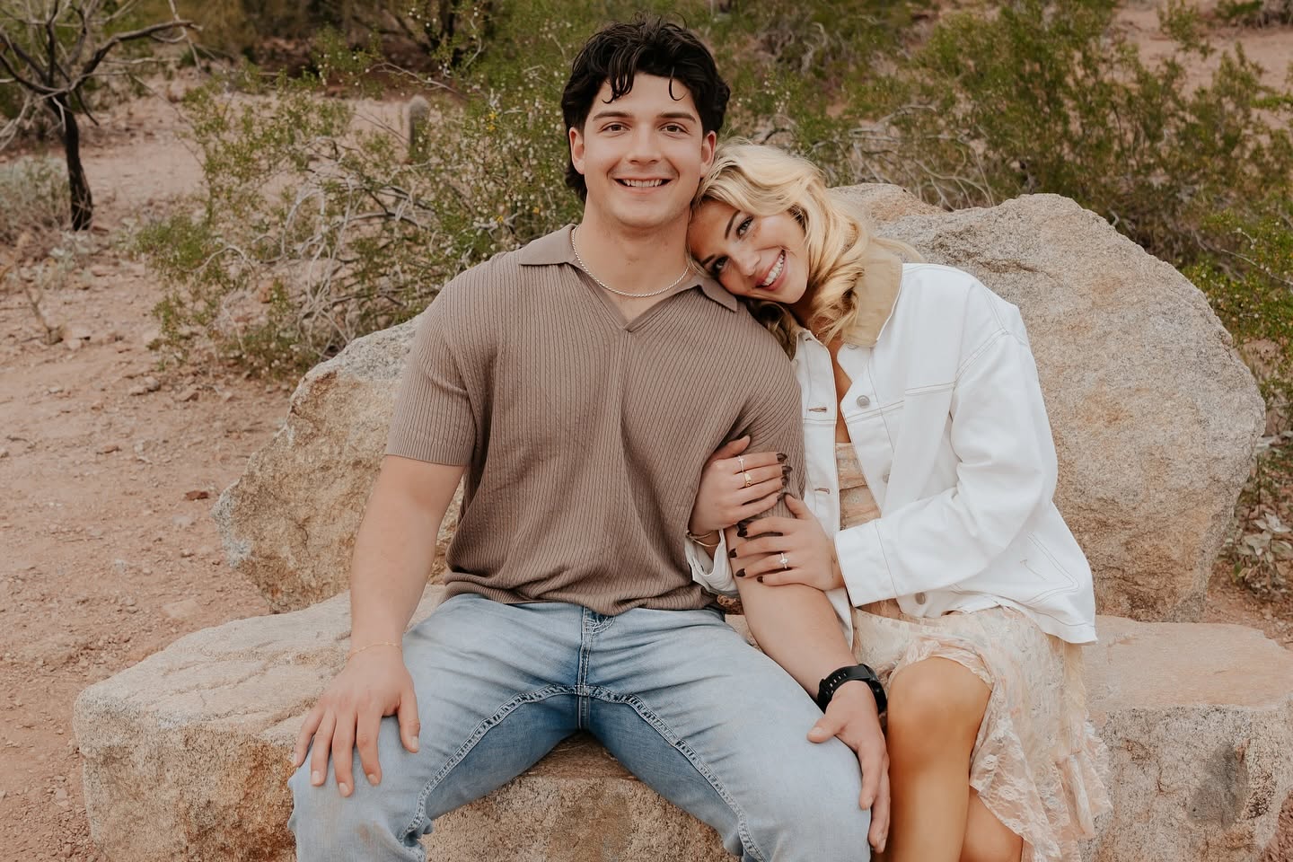 Kamryn and her fiancé